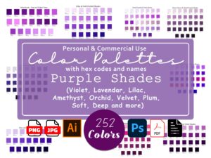 Purple Color Palettes