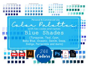 Blue Color Palettes