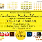 Yellow Color Palettes
