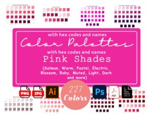 Pink Color Palettes