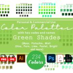 Green Color Palettes