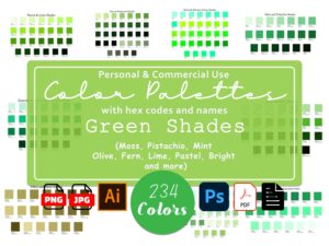 Green Color Palettes