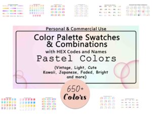 Pastel Color Palette Combinations