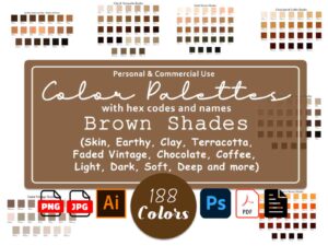 Brown Color Palettes