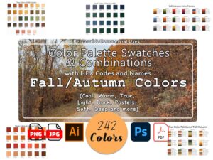 Fall and Autumn Color Palettes