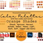 Orange Color Palettes