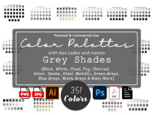 Grey Color Palettes