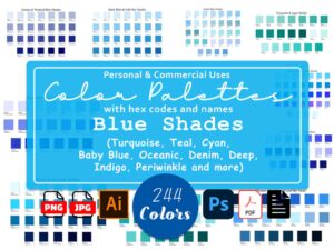 Blue Color Palettes