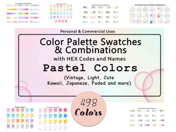 Pastel Color Palette Combinations