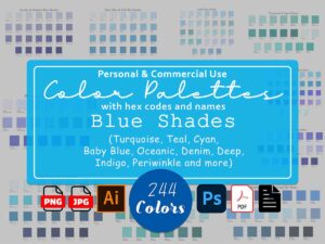 Blue Color Palettes