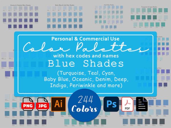 Blue Color Palettes