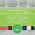 Green Color Palettes