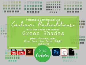 Green Color Palettes