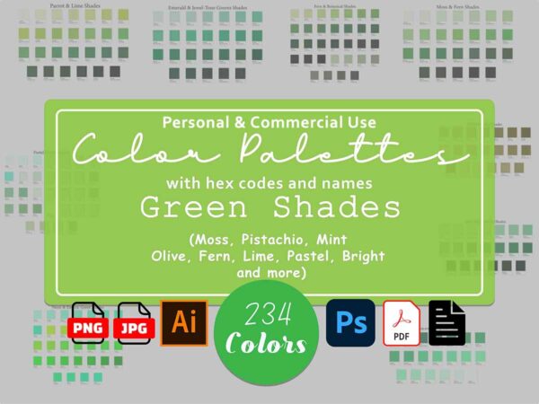 Green Color Palettes