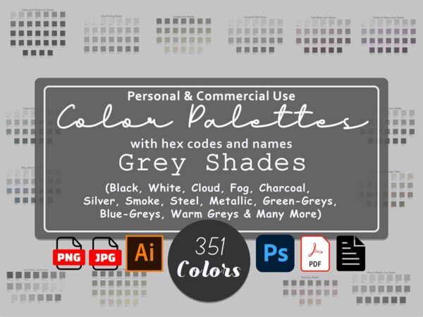 Grey Color Palettes