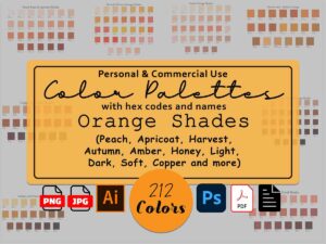 Orange Color Palettes