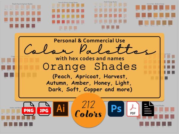 Orange Color Palettes