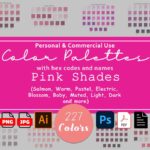 Pink Color Palettes