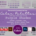 Purple Color Palettes