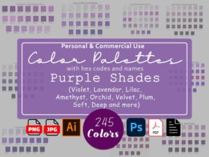 Purple Color Palettes