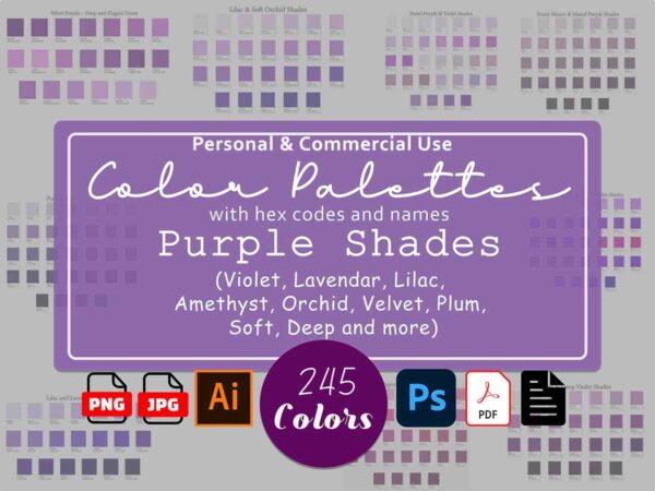 Purple Color Palettes