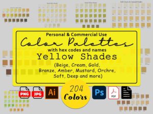 Yellow Color Palettes