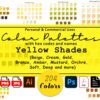Yellow Color Palettes