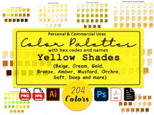Yellow Color Palettes