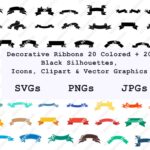 Ribbon Banner SVG PNG Clipart