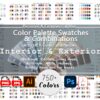 Interior and Exterior Color Palette Combinations