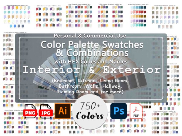 Interior and Exterior Color Palette Combinations